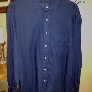 Authentic Yves Saint Laurent Denim Blue Shirt